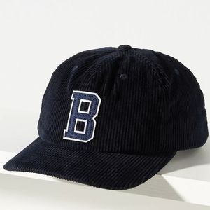 Anthropologie Brixton Big B Baseball Cap - navy